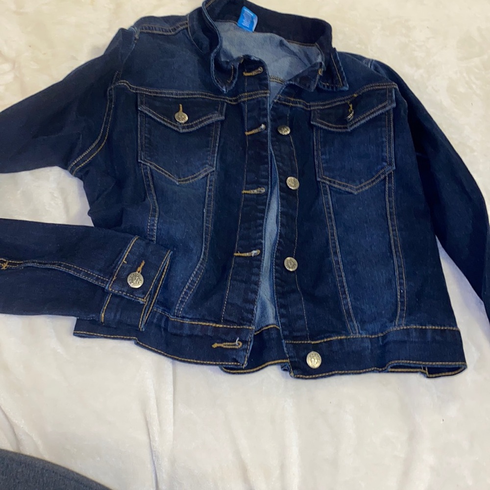 Dark jean jacket